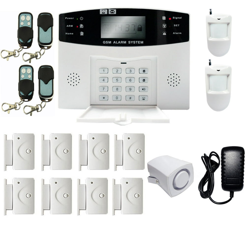 iMeshbean Wireless & Wired GSM Home Security Alarm Burglar