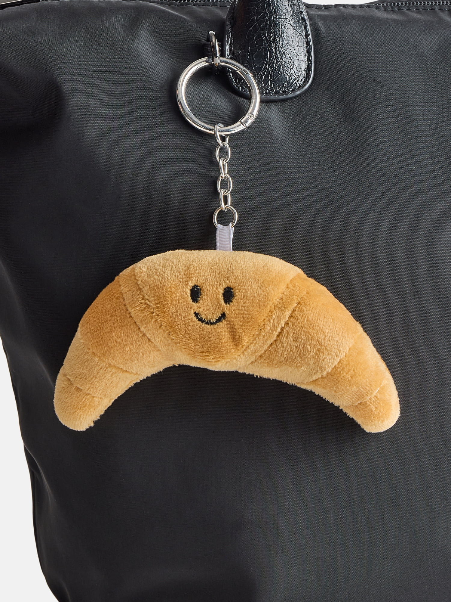 Weekend Academy Girls Bag Charm, Croissant