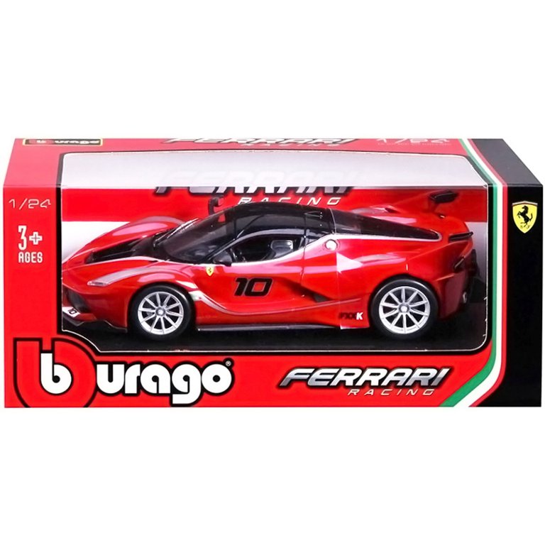 Bburago Ferrari FXX & Roma 1/24セット2個セット Ferrari FXX-K #44 Black with Yellow Stripes 