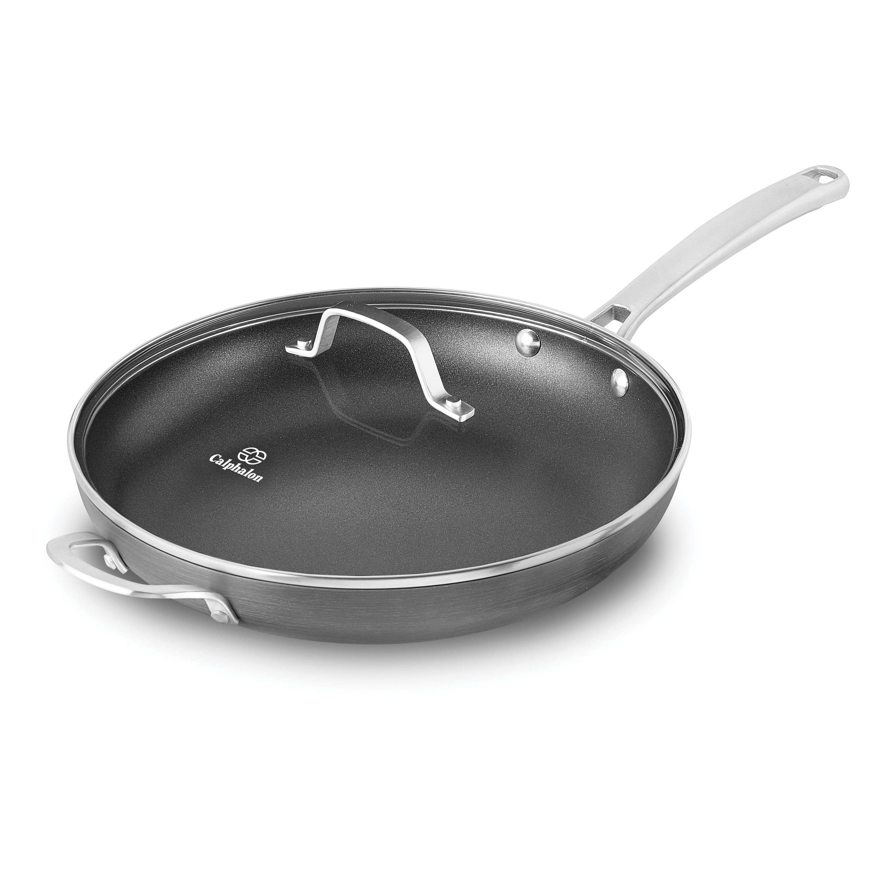 12 inch non stick frying pan with lid