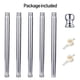 thumbnail image 4 of Kit De Asta De Bandera De 5 Secciones De 6 Pies Con Soporte Asta De Bandera Resistente A La Intemperie Giratoria Sin Enredos Para Bandera De Jardín Pesada De 3X5 Yuarrent HA036947-00, 4 of 6