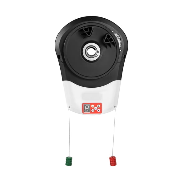 ZhdnBhnos 100W Automatic Roll Up Door Opener Garage Roller Door Opener with 2 Remote Controls 800N