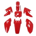 thumbnail image 3 of Motorbike Fairing Panel, Protective Motorcycle Fairing Kit Wear Resistant  For Modification Red, 3 of 8