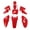 Red, variant on Xirurus Motorcycle Fairing Kit Mudguard Body Plastics Replacement for Honda CRF 70 CRF70A Red