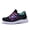 Rainbow/Black, variant on Girls Sneakers Slip On Kids Shoes for Toddlers and Little Girls