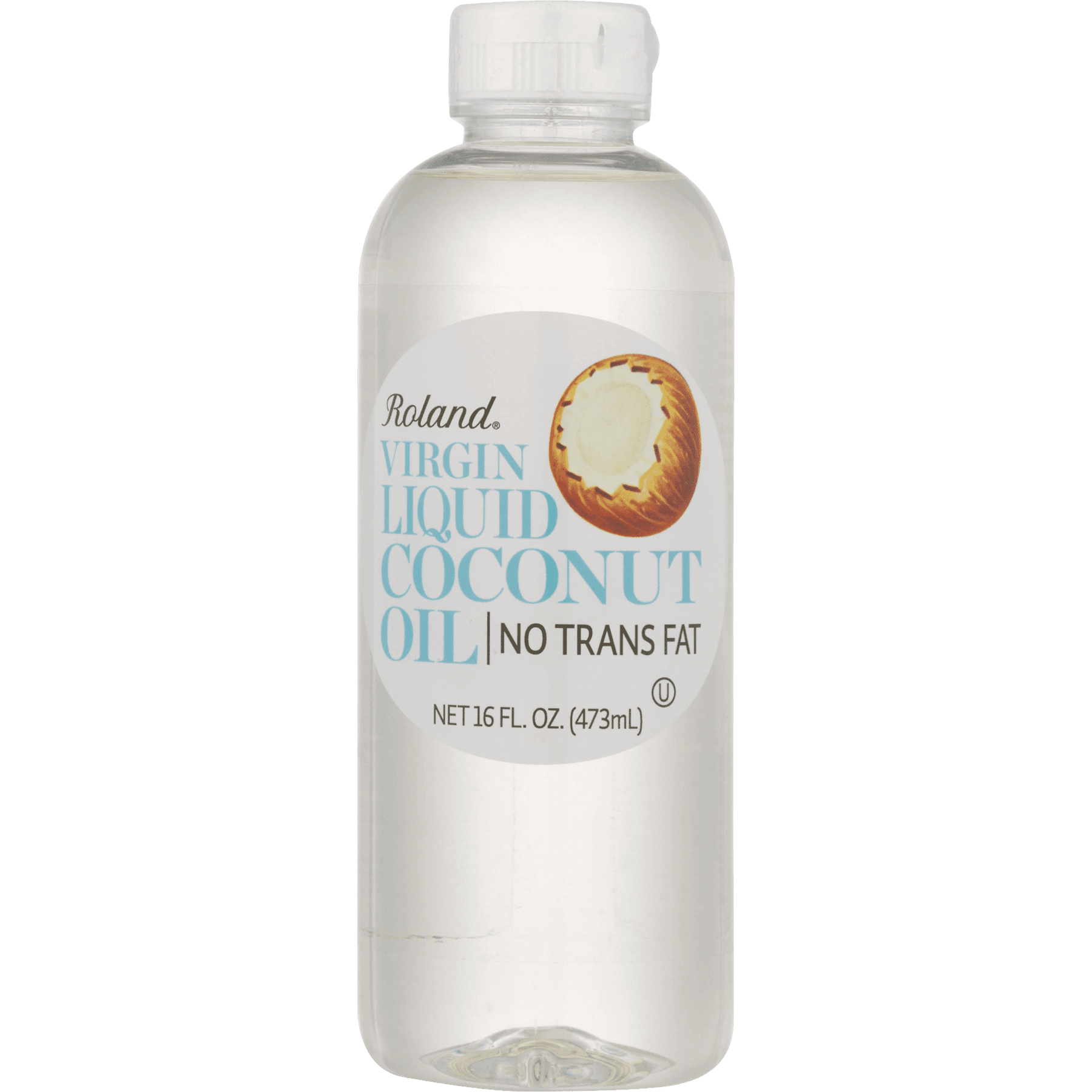 Roland Coconut Oil - Virgin Liquid - Case of 6 - 16 oz.