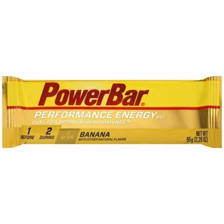 UPC 097421000054 product image for PowerBar Banana Performance Energy Bar 2.29 Oz Bar (Pack of 12) | upcitemdb.com