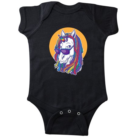 

Inktastic Unicorn Rasta Gift Baby Boy or Baby Girl Bodysuit