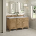 thumbnail image 5 of James Martin Vanities 424-V60d-Fejp Lorelai 60" Free Standing Double Basin Hardwood Vanity, 5 of 7
