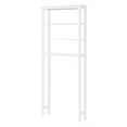 thumbnail image 1 of Dover Over Toilet White Wood Bathroom Organizer with Open Shelving, 1 of 7