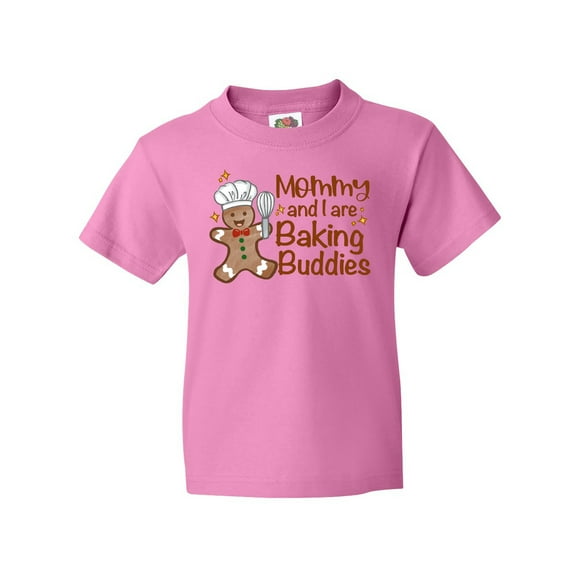 Inktastic Mommy And I Are Baking Buddies Youth T-Shirt