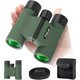 thumbnail image 1 of Binoculares HD 10x22 para adultos y niños, lente ED con revestimiento de 60 capas, compactos, impermeables y antivaho para observación de aves, caza, observación de estrellas y viajes., 1 of 8