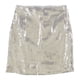 thumbnail image 2 of bar III Falda Midi de Lentejuelas para Mujer, Metálica, Pequeña, 2 of 2