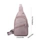 thumbnail image 4 of Bolso bandolera de viaje moderno para hombre y mujer, de gran capacidad, de tela impermeable, práctico bolso frontal de nailon., 4 of 8