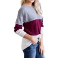 thumbnail image 4 of Pull-over à Manches Longues à Col Rond pour Femme, 4 of 7