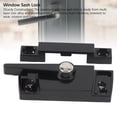 thumbnail image 4 of 2 Pack Heavy Duty Sliding Window Sash Lock, Zinc Alloy Aluminum Alloy Cam Hook Design, Easy Install for Casement, Sliding Windows Enhanced Home Security, 4 of 7