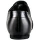 thumbnail image 4 of Zapatos de baile Linodes con parte superior de cuero, estilo jazz slip-on negro para adultos, 4 of 6