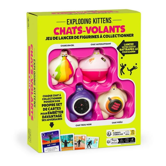 Catchables, French Edition, A collectible toy-tossing game