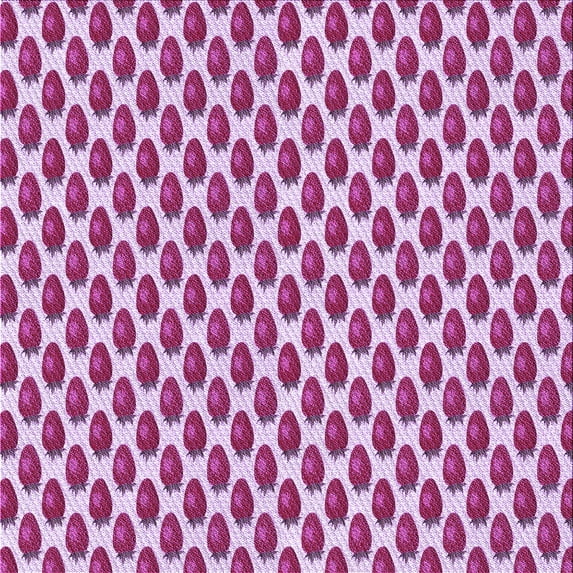 Ahgly Company Indoor Square Patterned Medium Violet Red Pink Area Rugs, 7' Square
