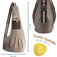 thumbnail image 3 of Mascretta Mochila Transportadora para Perros. Sling Pet para Perros y Gatos para Paseos o Viajes Mascretta  Mochila para Mascotas, 3 of 7