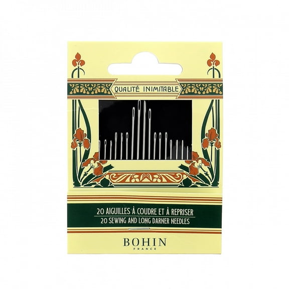 BOHIN Vintage Assorted Sewing and Darner Needle Book