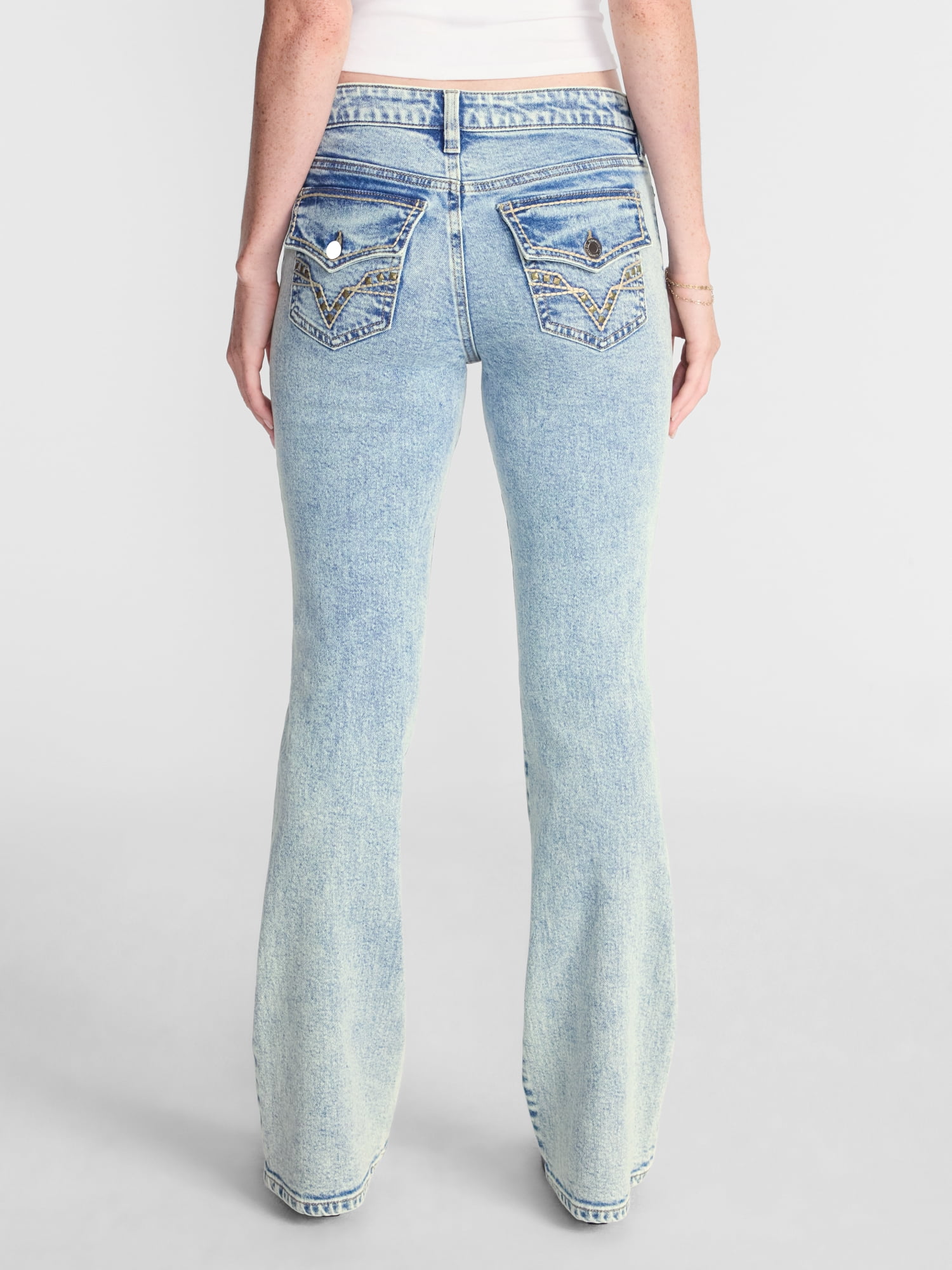 No Boundaries Extended Tab Bootcut Jeans, 31.5'' Inseam, Women’s 00-20