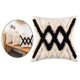 thumbnail image 1 of Funda de almohada decorativa Boho Tufted Throw Pillow Case for Couch Sofa Funda de almohada bohemia Decoración pa pa sofá Cojines de asiento C perfecl Fundas de almohada, 1 of 8