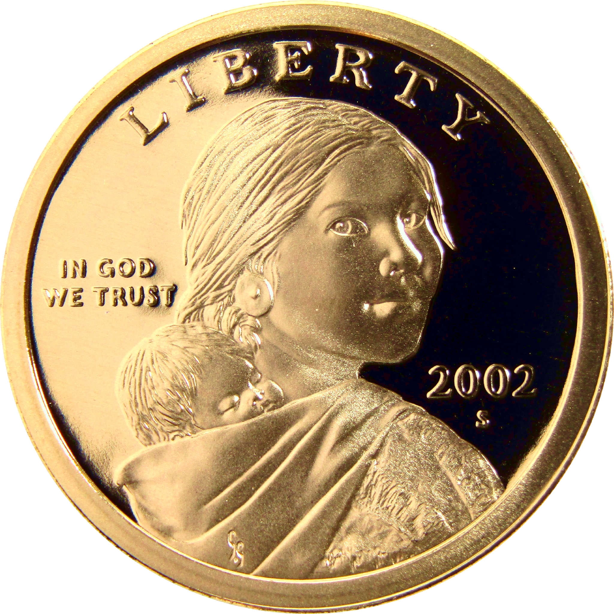 2002 S Sacagawea Native American Dollar Choice Proof $1 Coin - Walmart.com