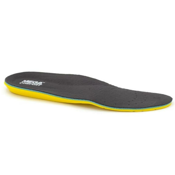 Personal Anti Fatigue Mat Insole, Yellow, Black & Blue - Mens Size 10 & Womens Size 12