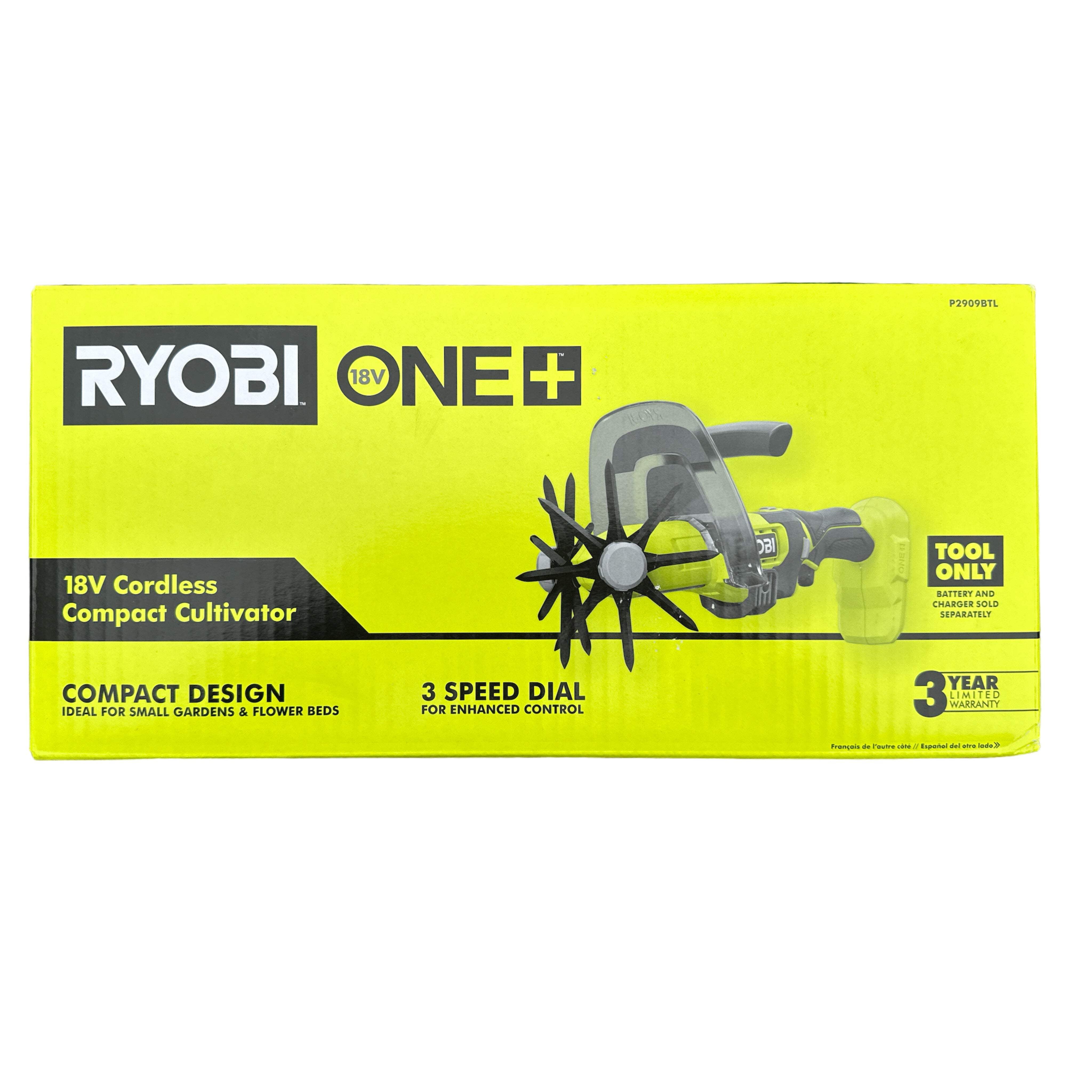 Ryobi 16 in. 13.5 Amp Garden Electric Tiller, Corded Cultivator