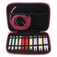 thumbnail image 2 of 1Set ABS Circular Knitting Needles Interchangeable Crochet Needles With Case For Any Crochet Patterns & Yarns, 2 of 6