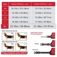 thumbnail image 2 of Arnés para perros HEELE, chaleco ajustable para exteriores, sin tirones, rojo, XL, 2 of 6