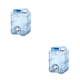 thumbnail image 4 of Naiovety Cubo de agua para coche, conducción, PC, tanque grueso, contenedor, grifo, barriles de almacenamiento al aire libre para senderismo,, 4 of 6