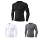 thumbnail image 2 of Camisetas 3pcs Camisetas de Compresión de Manga Larga Atlética para Hombres Camiseta de Abrenamiento Seco Rápido Que Corría Tops, 2 of 7