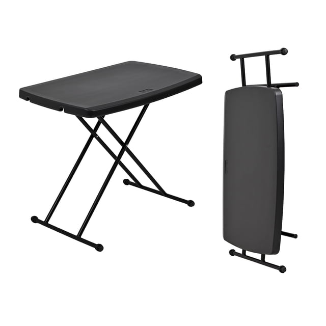Mesa Plegable Ajustable en 3 Alturas para Jardín y Eventos, 152 cm