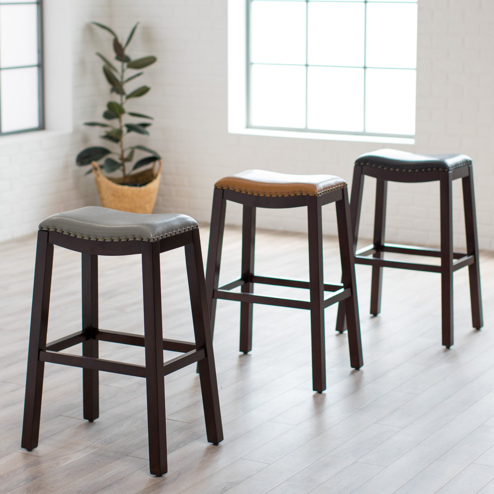 Belham Living Hutton Backless Extra Tall Bar Stool Com