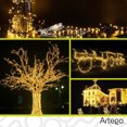 thumbnail image 4 of Luces de navidad serie 900 led jumbo size CLUSTER  alta densidad Decoración luces Navideñas eventos bodas LED christmas string cluster lights waterproof 8 modos de uso con temporizador Artego, 4 of 8