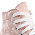 thumbnail image 5 of JOJOLAM Roller Skate, Adult Teen Classic High Top Skates with Light up Wheels, Camouflage Pink(Women's 8), 5 of 7