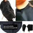 thumbnail image 4 of Cape de Coupe de Cheveux Style Parapluie - Résistante à l'Eau, Sangle de Cou Réglable, 80g - Coupe de Cheveux Maison/salon, 4 of 5