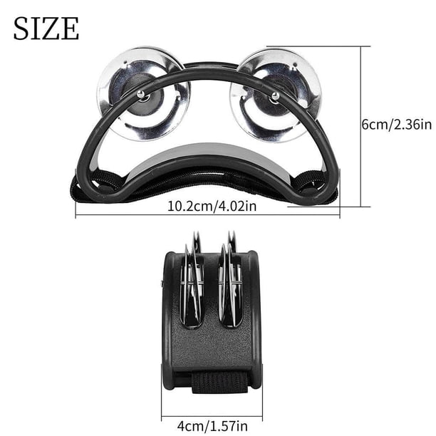 Drum Accompaniment Double Row Foot Rattle Wearable Foot Bell Musical ...