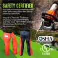 thumbnail image 2 of Forester OEM Arborist Forestry Professional Cutter's Combo Kit Chaps Helmet 37", 2 of 7