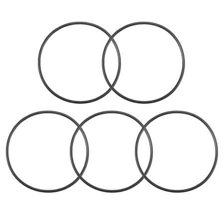O-Rings Nitrile Rubber 75mm Inner Diameter 80.3mm OD 2.65mm Width Round Seal Gasket 5Pcs