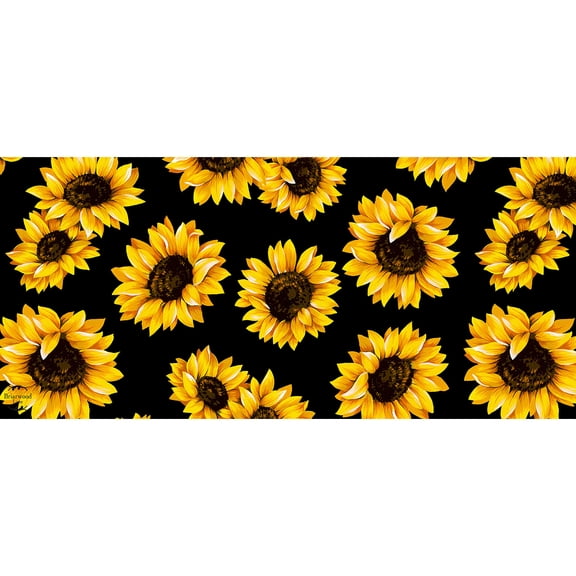 Briarwood Lane Sunflowers Summer Mini Mat 22x10 Indoor Outdoor For Summer Doormat