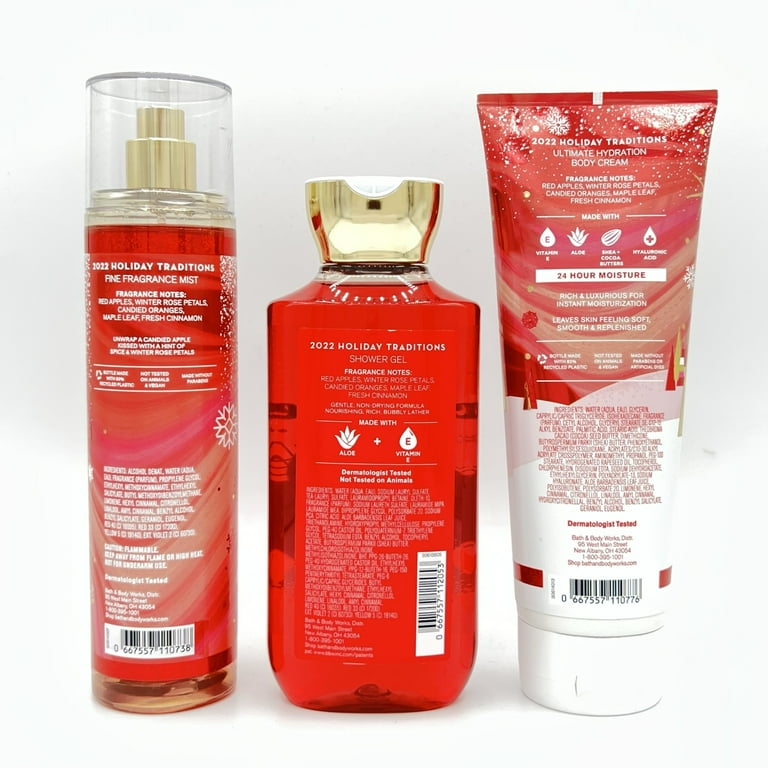 Bath and Body Works Winter Candy Apple Christmas Scents: 8oz