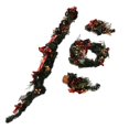 thumbnail image 3 of Plastic Plastic Bracelet Wreath with Trees Walls Christmas Home Room, 3 of 5