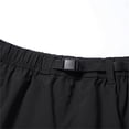 thumbnail image 4 of NAFUU Mens Casual Shorts Solid Color Cargo Shorts Straight Leg Bermuda Bottoms With Pocket Summer Vacation Shorts For Men, 4 of 6