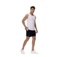 thumbnail image 4 of Taigaofy Men's 5" Workout Athletic Running Shorts Quick Dry Lightweight Gym Shorts Black L, 4 of 9