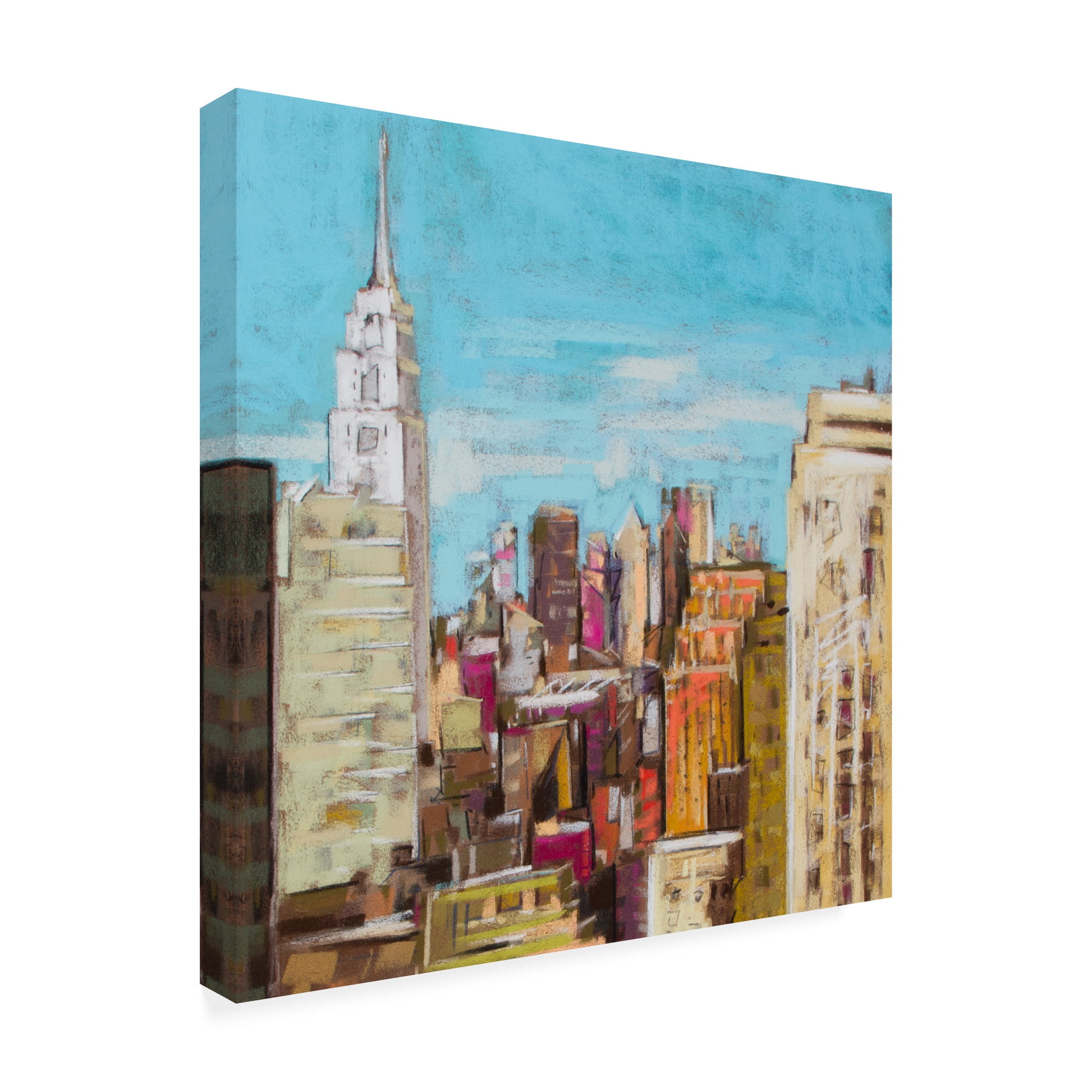 Trademark Fine Art 'City Color I' Canvas Art by Jennifer Gardner