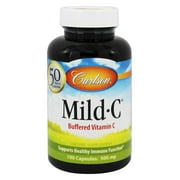 Carlson Labs - Mild-C Vitamin C 500 mg. - 100 Capsules