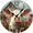 FAM9, variant on Eveokoki Wall Clock 10 Inch Non-Ticking Clocks Chickens Garden With Barn Round Wall Hanging Clock Battery Operated for Bedroom Living Room Kitchen Office